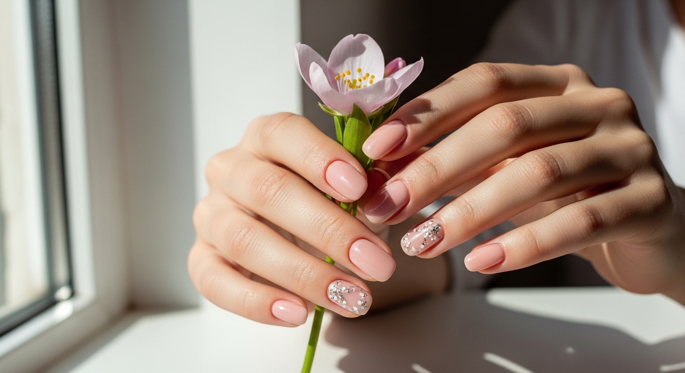 Лунный маникюр: история появления и современные тренды 2