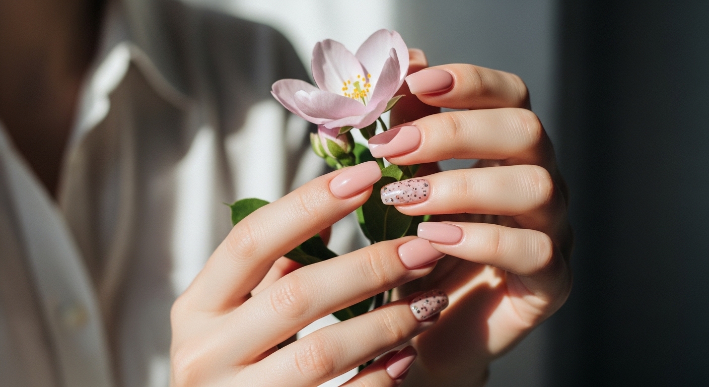 Геометрический маникюр: минимализм и строгие линии 2