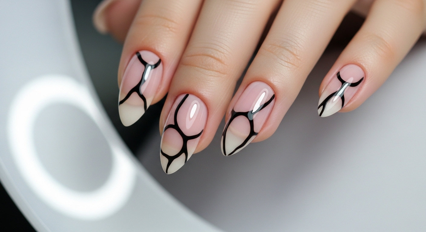 Маникюр омбре (градиент): как сделать плавный переход цвета 3